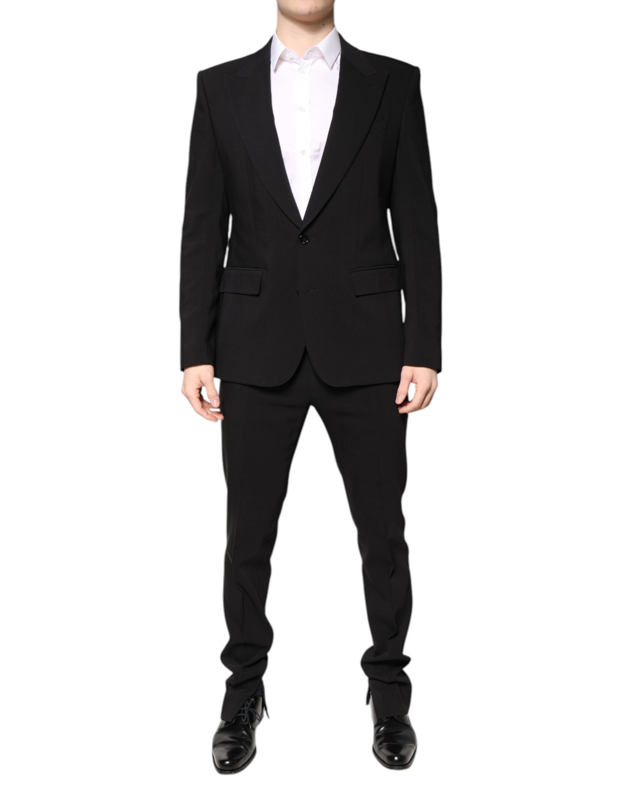 Dolce & Gabbana – Mehrfarbiger 2-teiliger Anzug aus Polyester-Jacquard