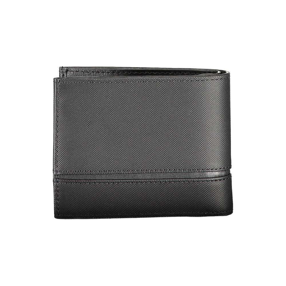 Calvin Klein Herren-Geldbörse aus schwarzem Leder