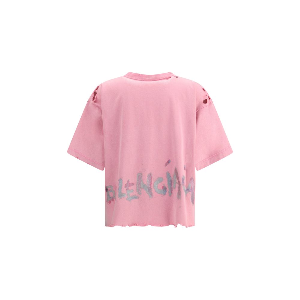 Tricou scurt Balenciaga