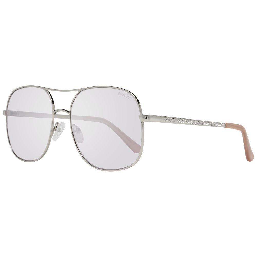Ochelari de soare Guess argintii pentru femei