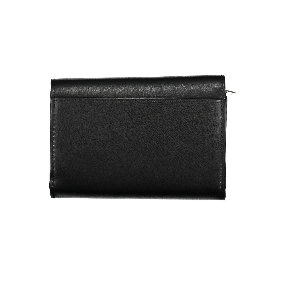 Tommy Hilfiger – Schwarze Polyethylen-Geldbörse für Damen