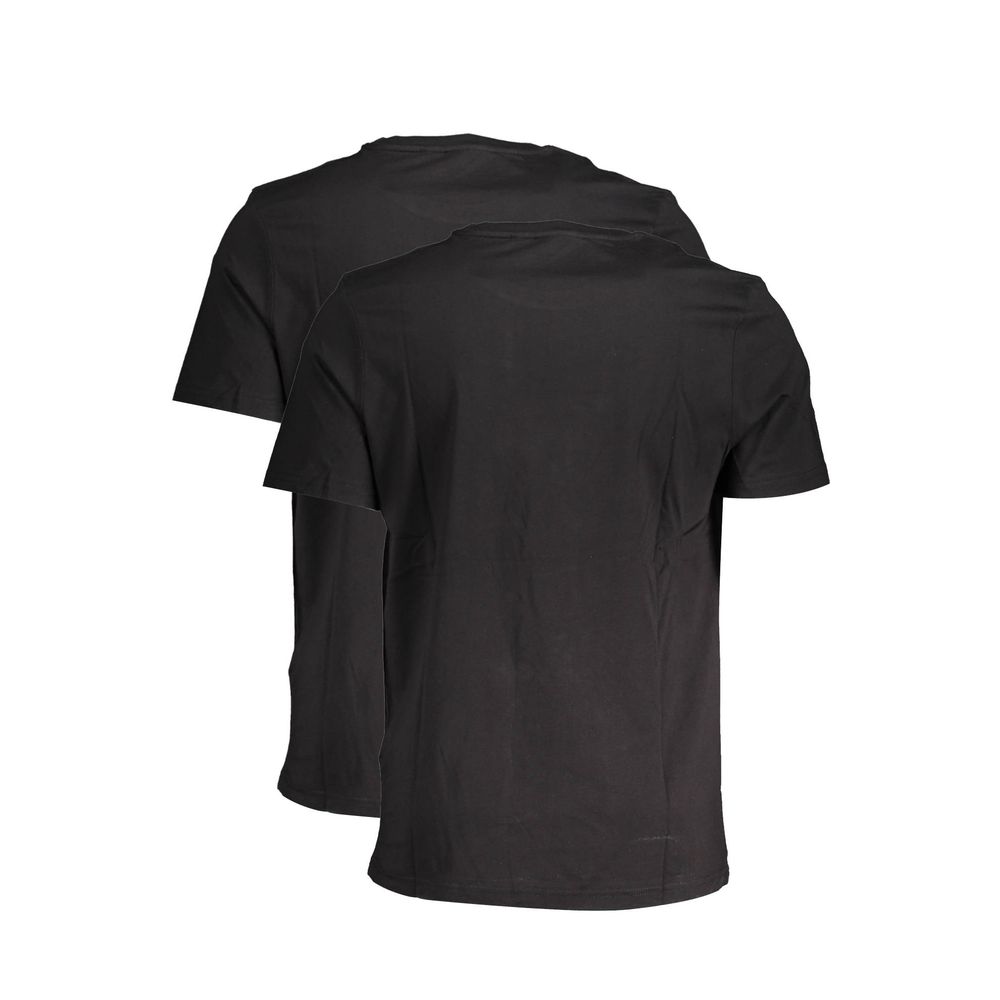 Tricou Fila negru din bumbac pentru bărbați