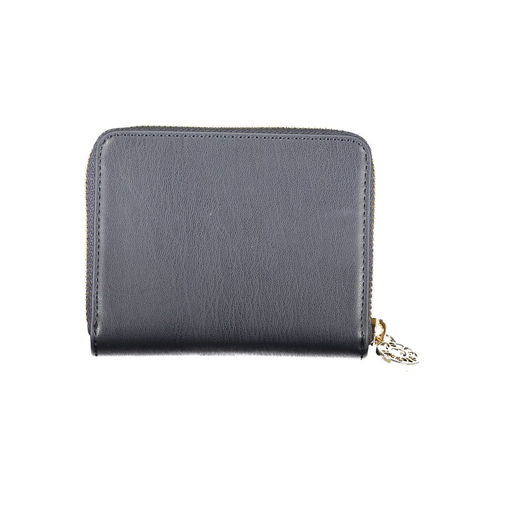 Tommy Hilfiger – Blaue Polyethylen-Geldbörse