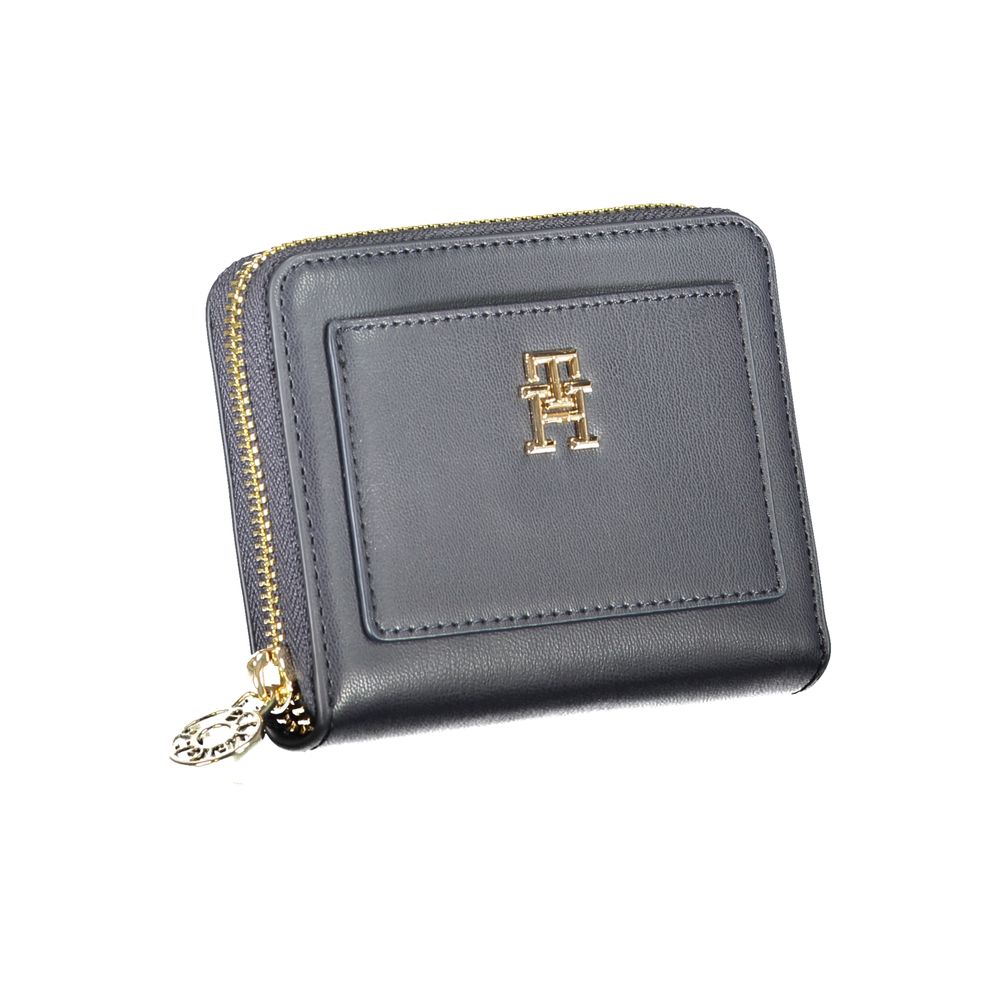 Tommy Hilfiger – Blaue Polyethylen-Geldbörse