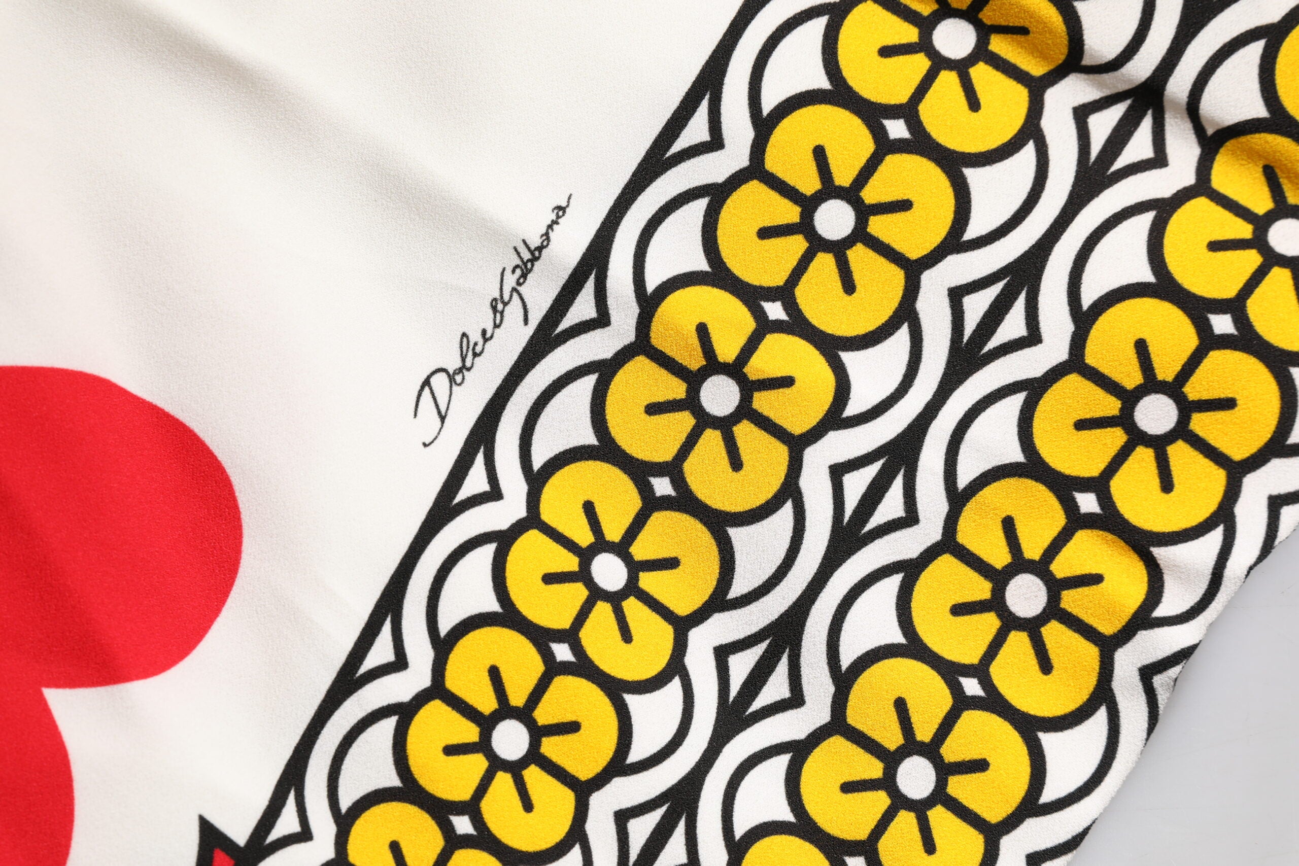 Rochie maxi fără mâneci Dolce & Gabbana albă Queen Of Hearts