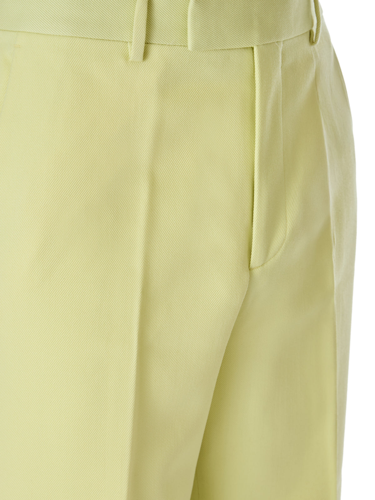 Gucci Limettengelbe Polyesterhose
