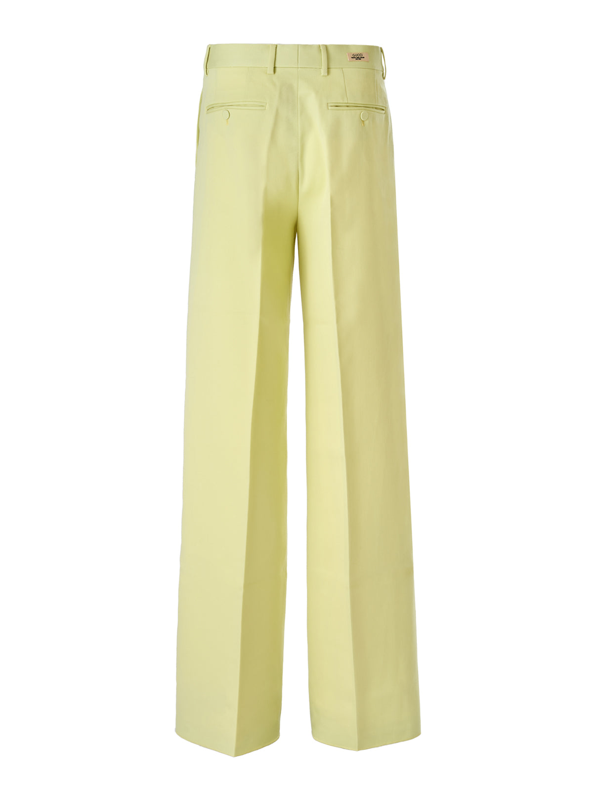 Gucci Limettengelbe Polyesterhose