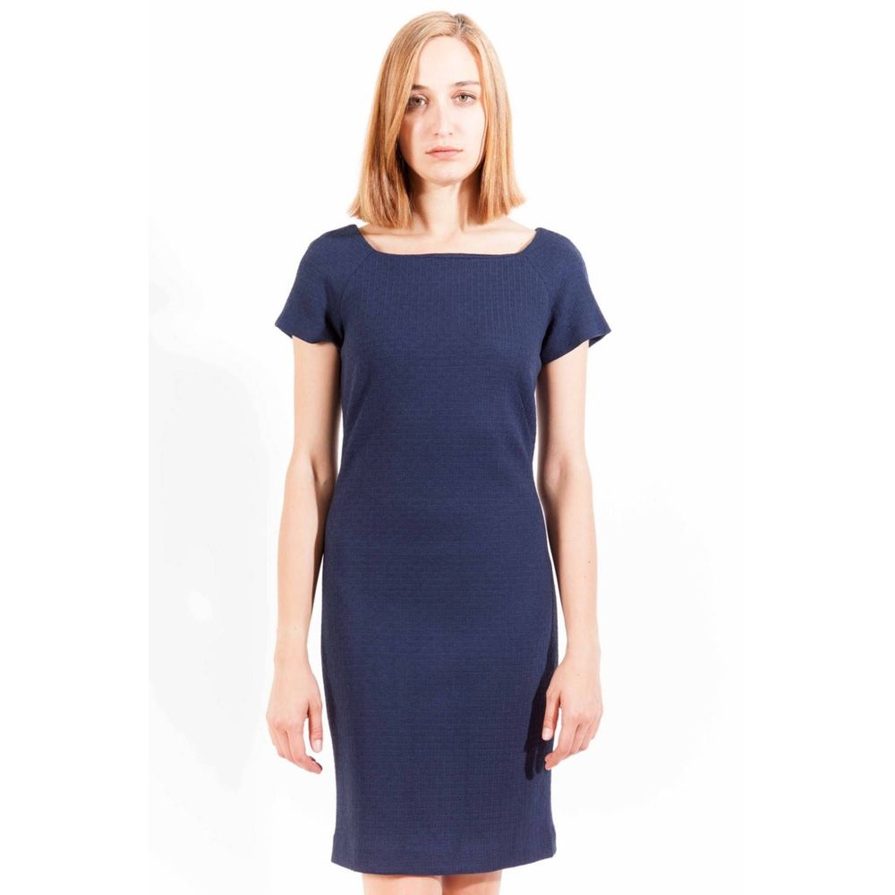 Rochie Gant albastră din viscoză