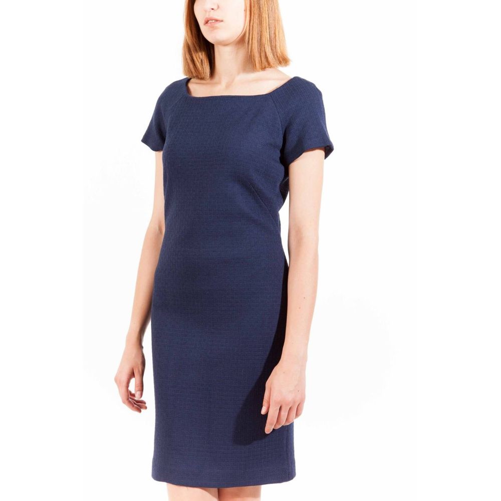 Rochie Gant albastră din viscoză