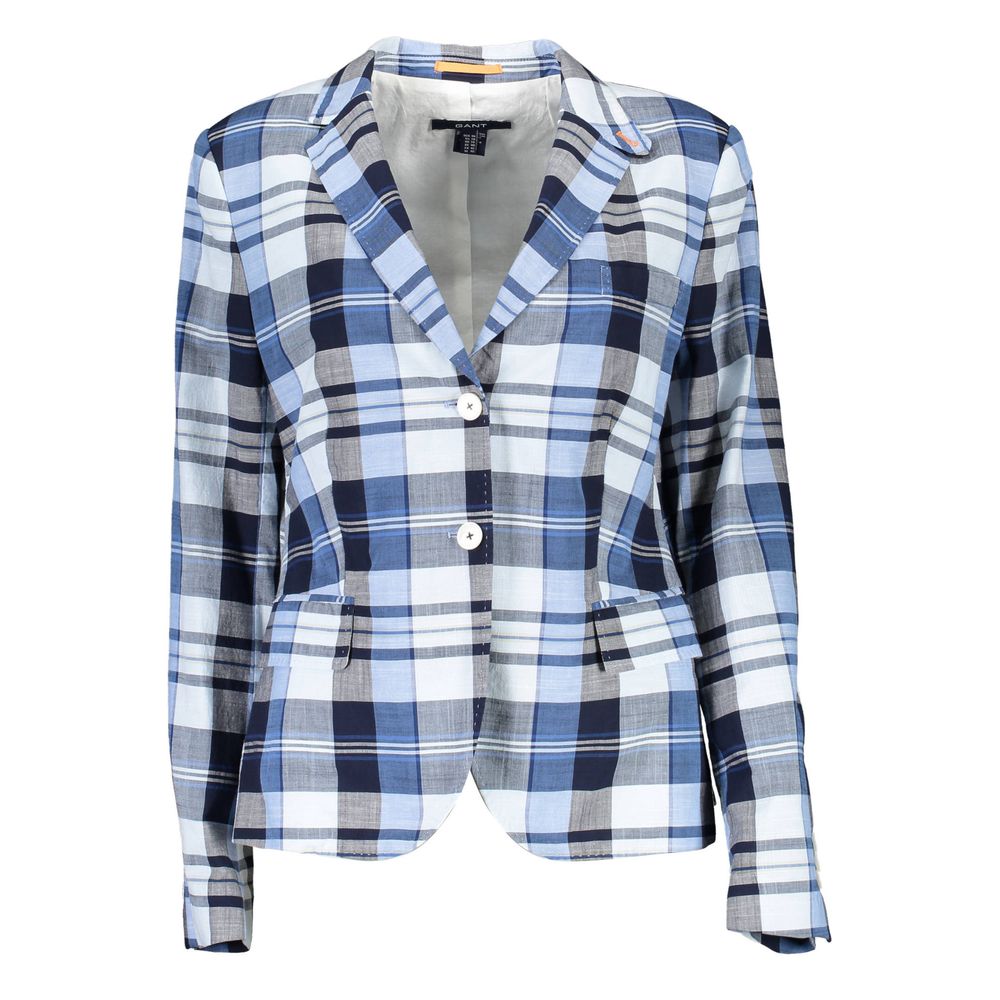 Gant Hellblaue Baumwolljacke für Damen