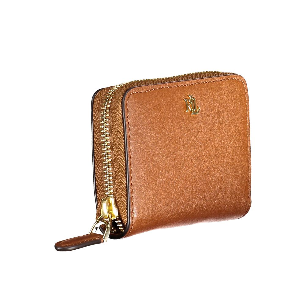 Ralph Lauren Braune Lederbrieftasche