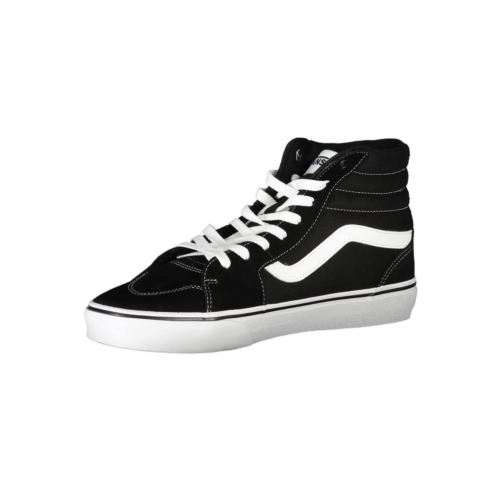 Tenișor Vans negru din poliester