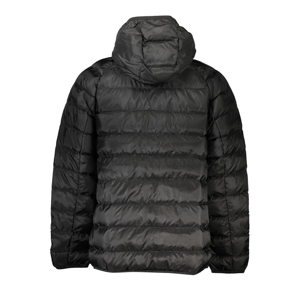 Tommy Hilfiger – Elegante schwarze Kapuzenjacke