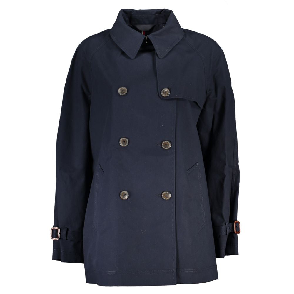Tommy Hilfiger Blaue Baumwolljacken und -mäntel