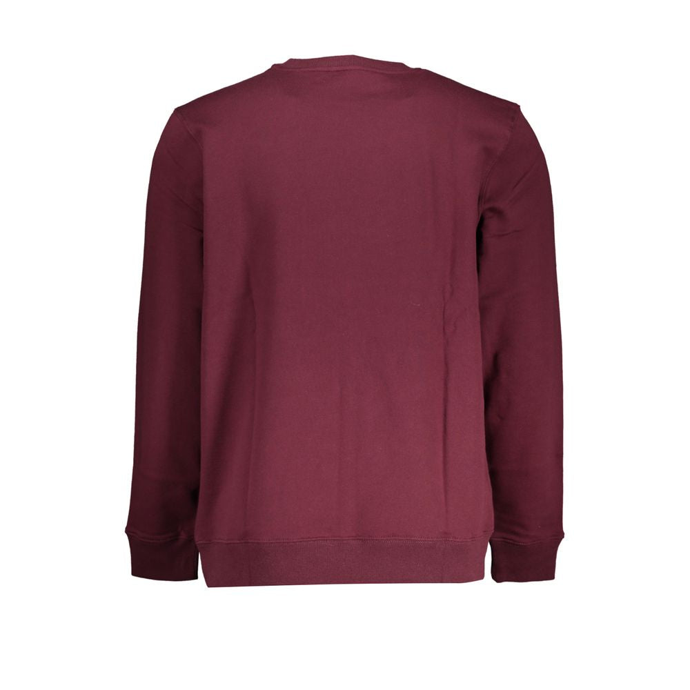 Vans – Schickes Fleece-Sweatshirt mit Rundhalsausschnitt in Rosa
