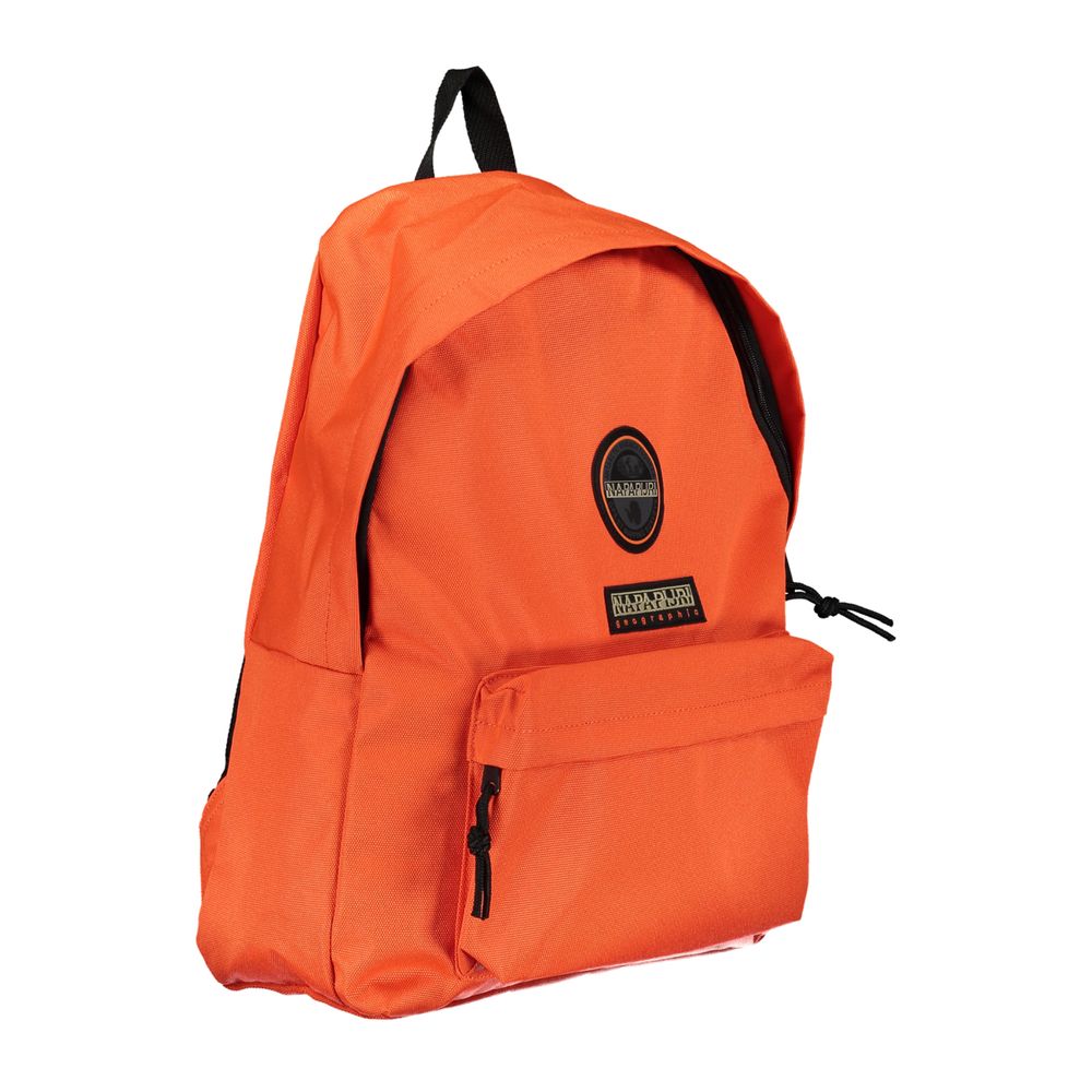 Napapijri – Eco-Chic – Oranger Rucksack mit Logo-Design