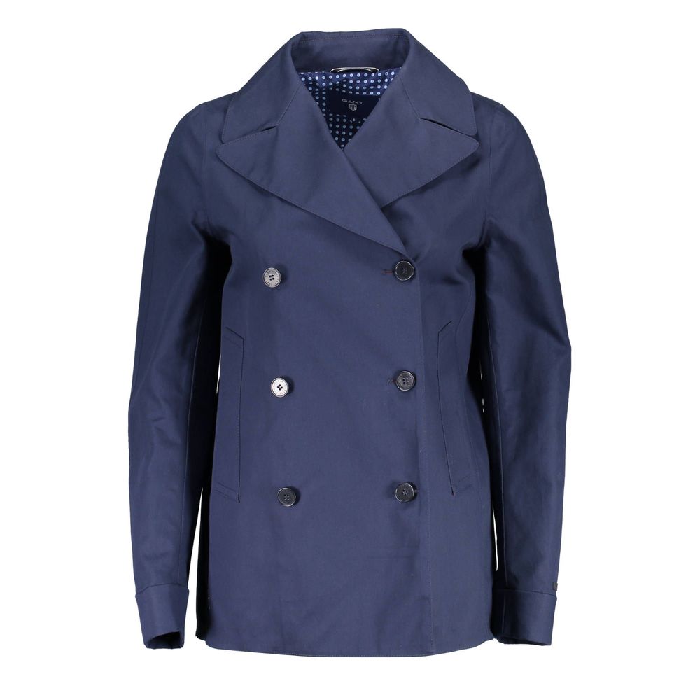 Gant Blaue Baumwolljacke für Damen