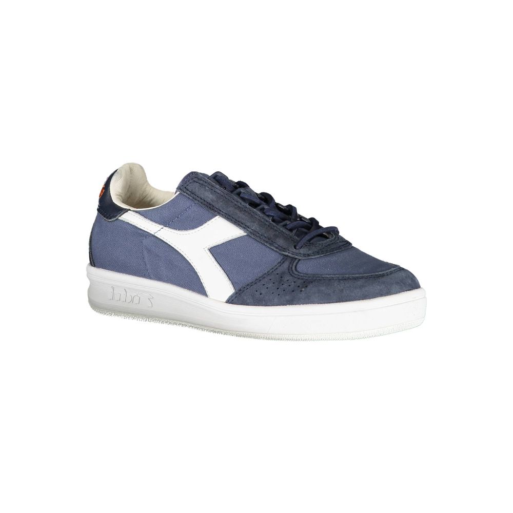 Diadora – Chic – Schnür-Sneaker in Kontrastblau