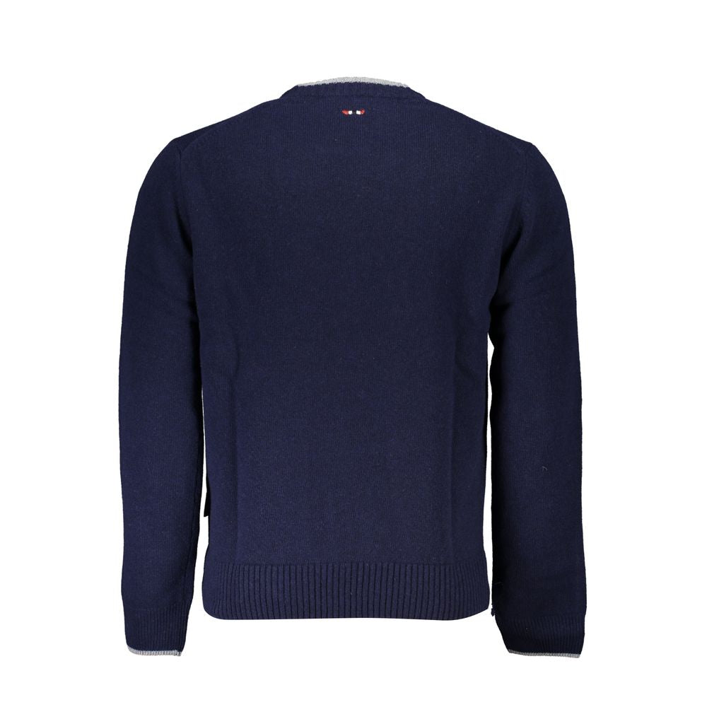 Napapijri Blauer Stoff Herren Pullover