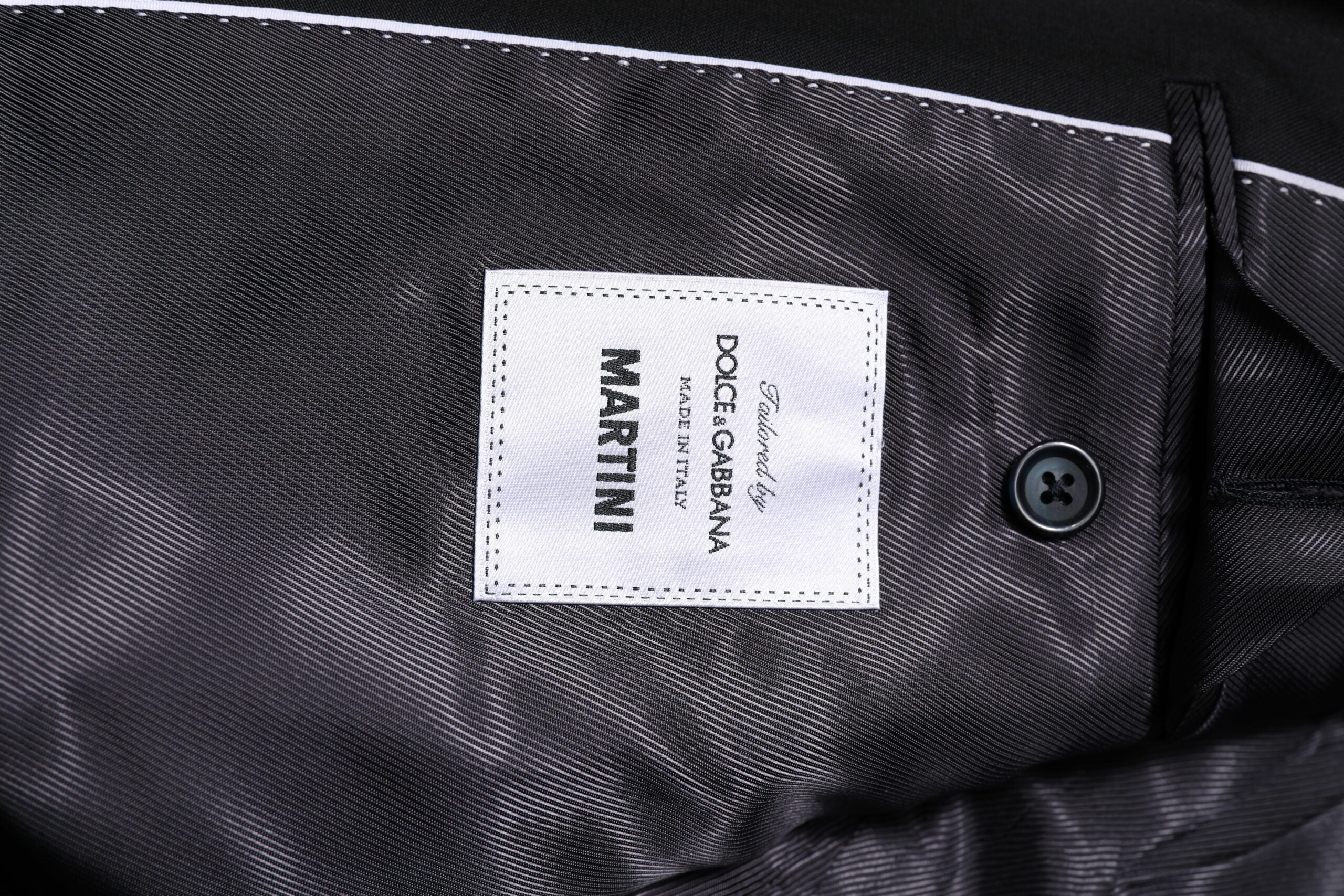 Dolce & Gabbana Dunkelblauer MARTINI Wollblazer-Mantel