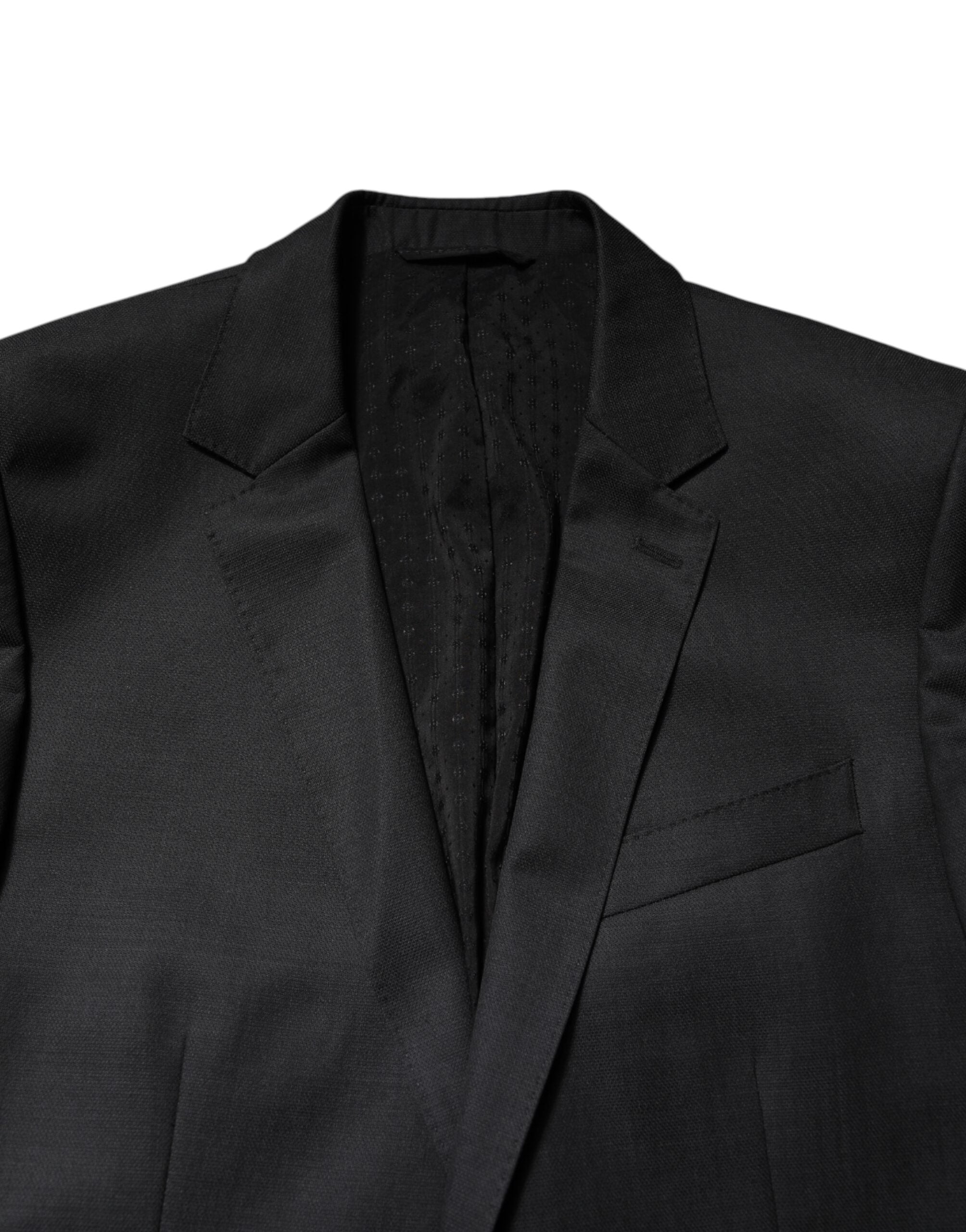 Dolce & Gabbana Dunkelgrauer MARTINI 2-teiliger einreihiger Anzug