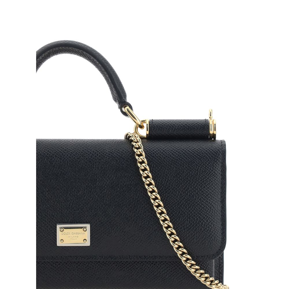 Geantă de umăr Dolce & Gabbana Micro Sicily