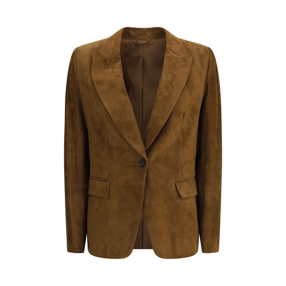 Brunello Cucinelli Wildlederjacke