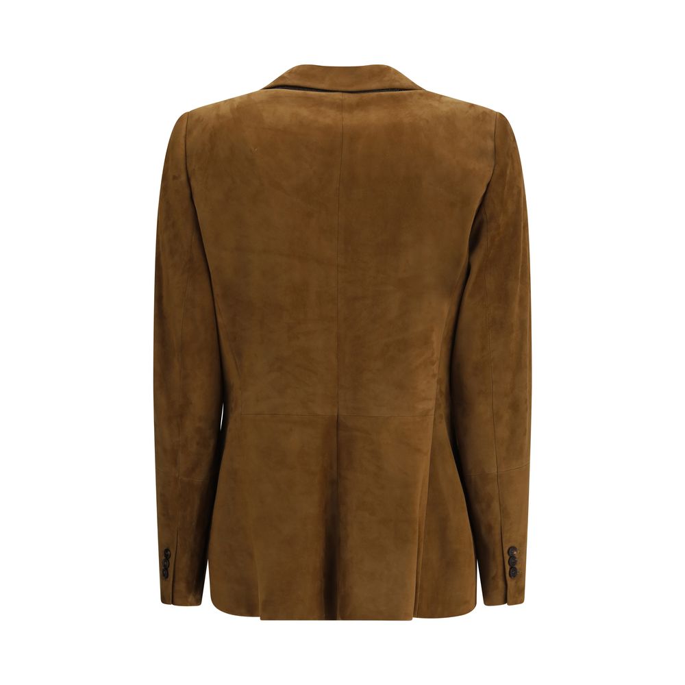 Brunello Cucinelli Wildlederjacke