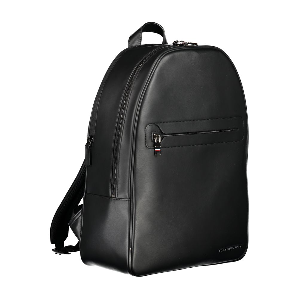 Rucsac Tommy Hilfiger negru din poliester