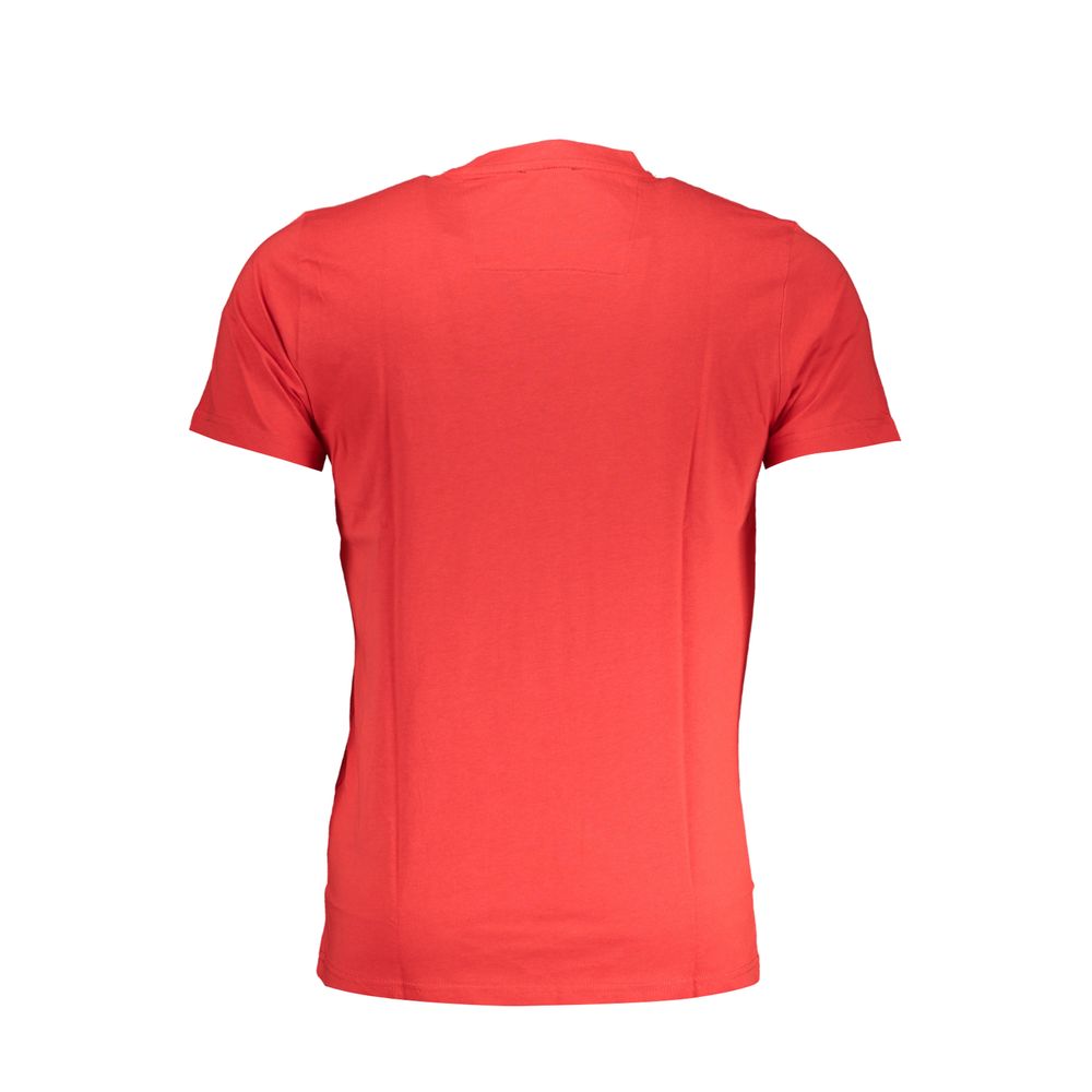 Rotes Baumwoll-T-Shirt der Cavalli Class