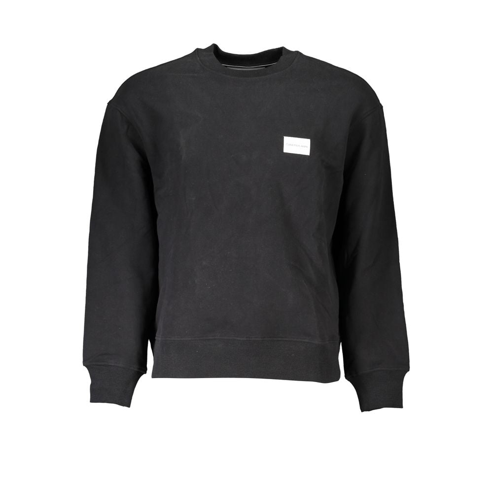 Calvin Klein – Schwarzer Baumwollpullover