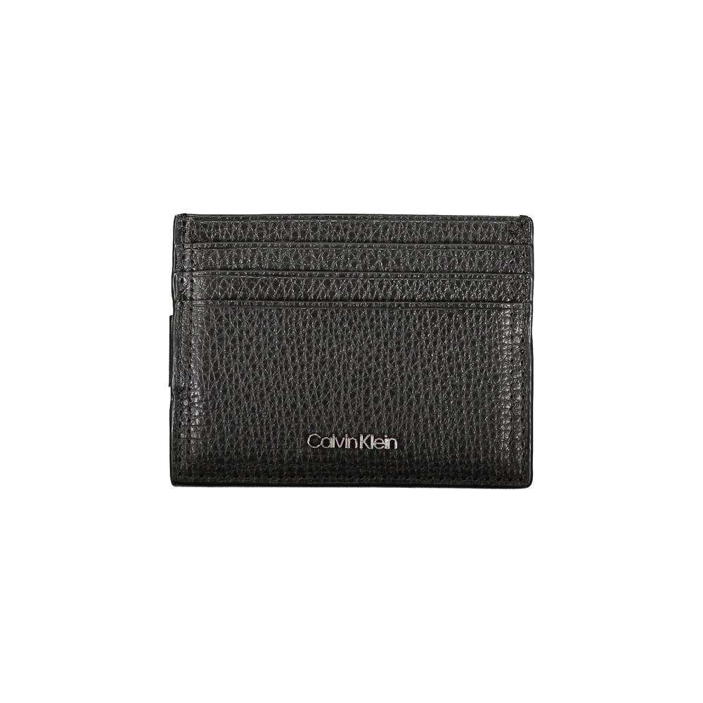Calvin Klein – Elegantes Kartenetui aus Leder mit Geldklammer