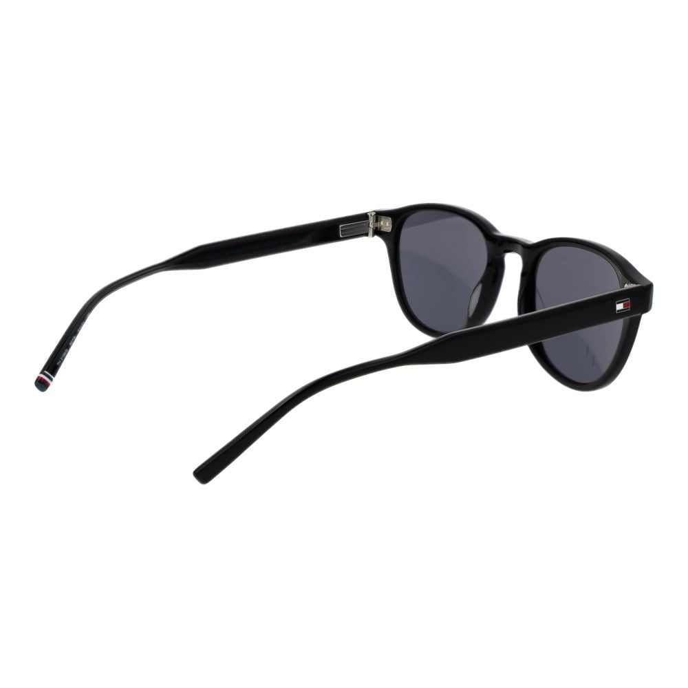 Ochelari de soare Tommy Hilfiger negri pentru bărbați