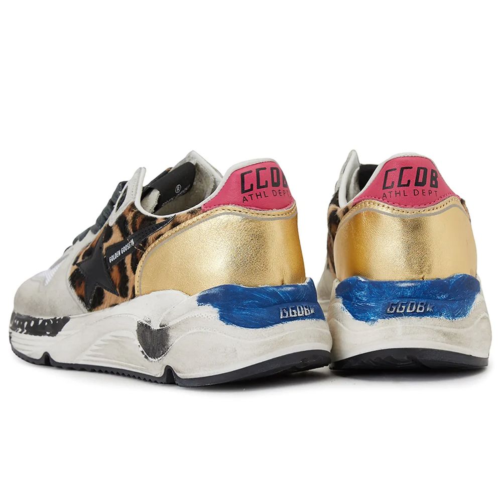 Golden Goose Mehrfarbiger Sneaker aus Kalbsleder