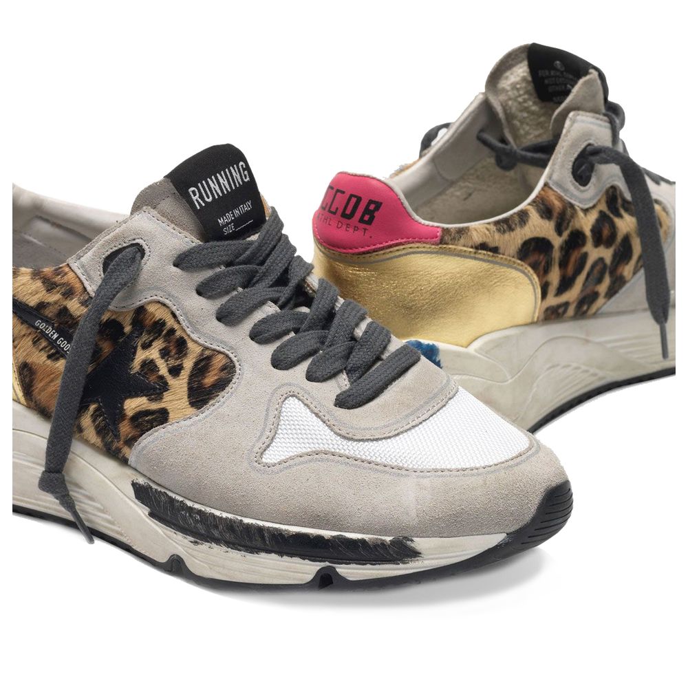 Golden Goose Mehrfarbiger Sneaker aus Kalbsleder