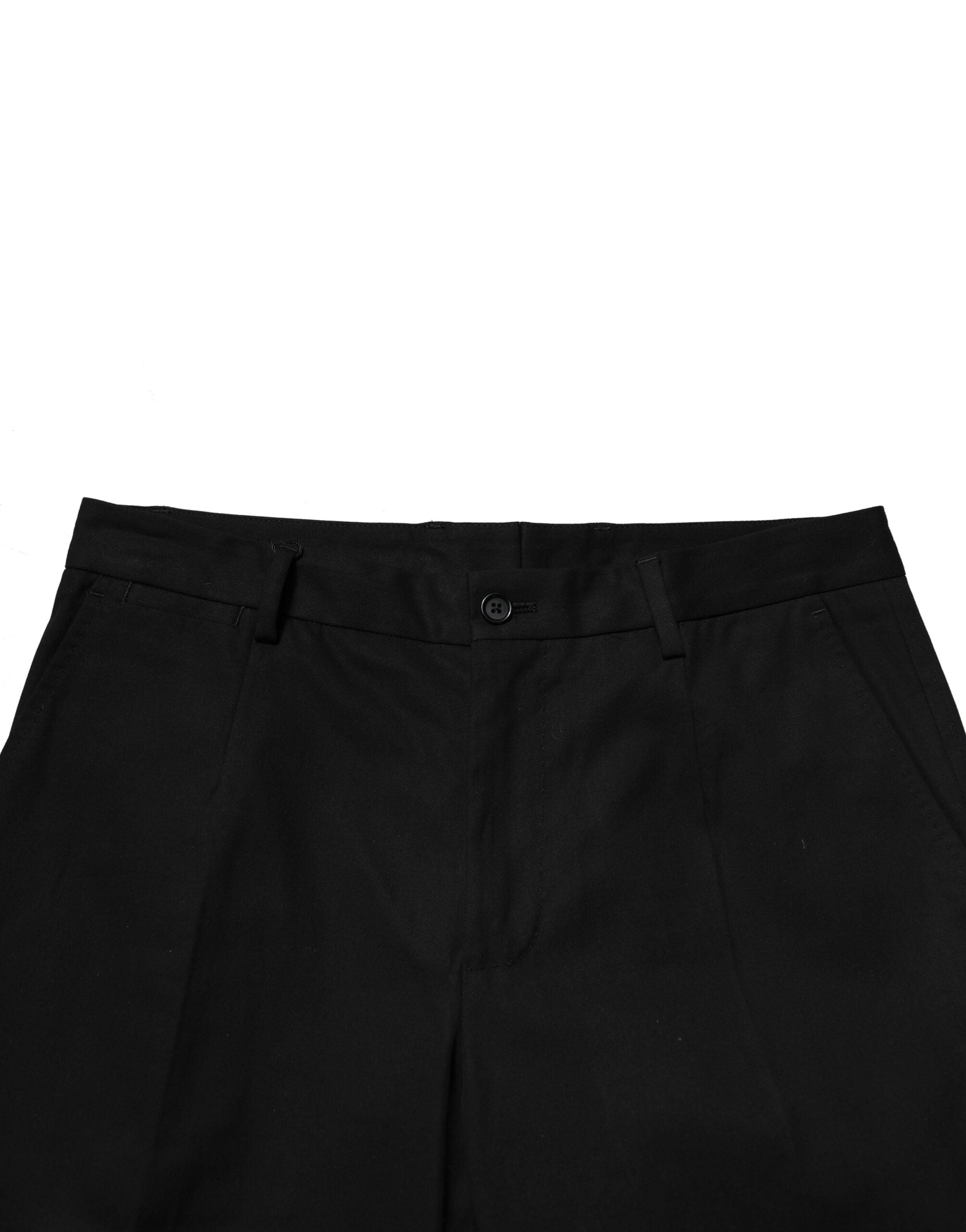 Pantaloni cargo din bumbac negru Dolce & Gabbana pentru bărbați