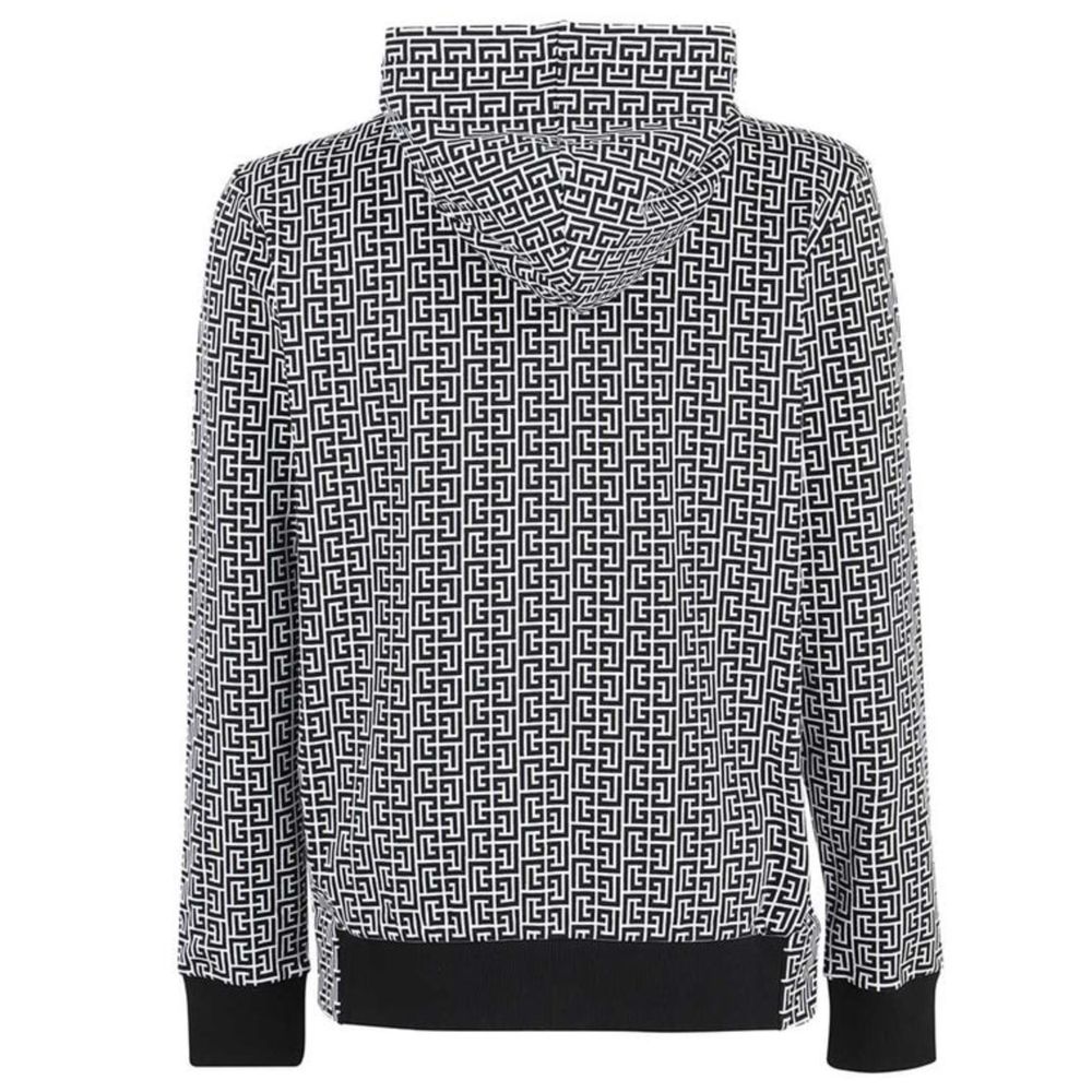 Pulover Balmain negru din bumbac