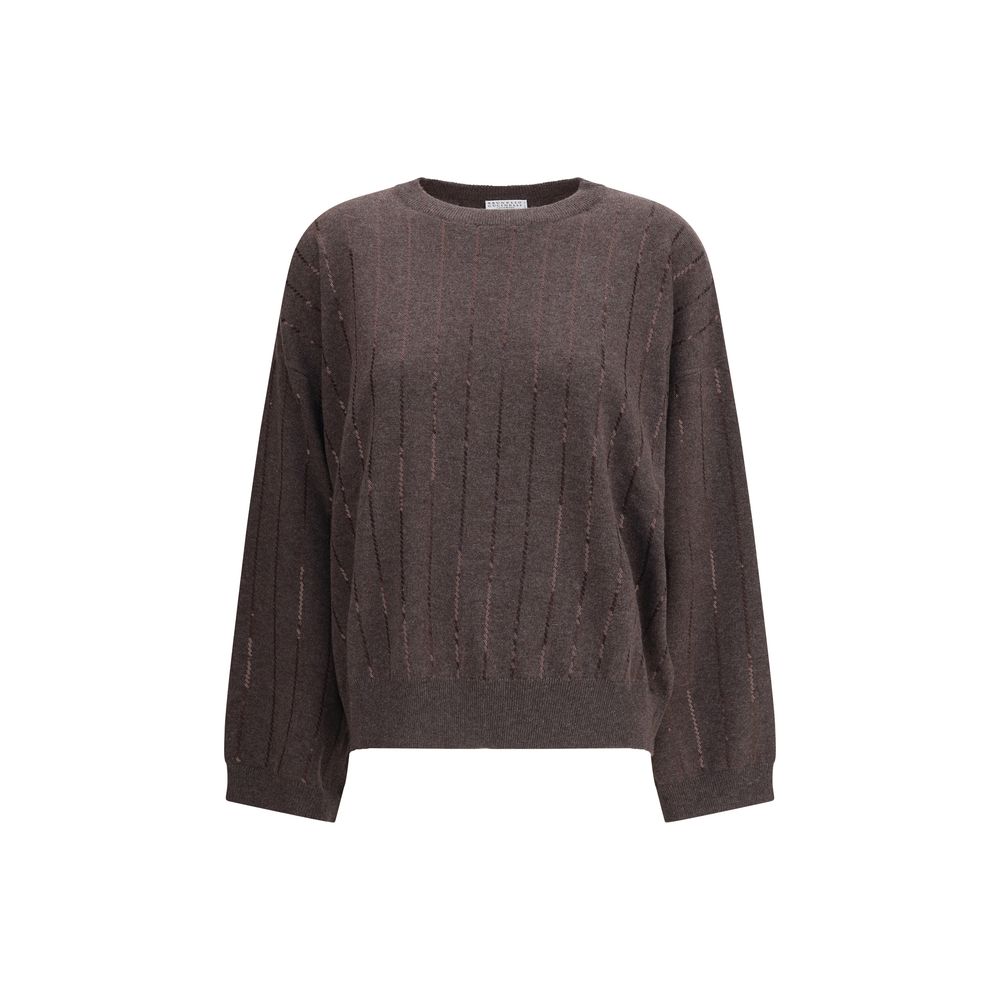 Brunello Cucinelli Pullover mit Pailletten