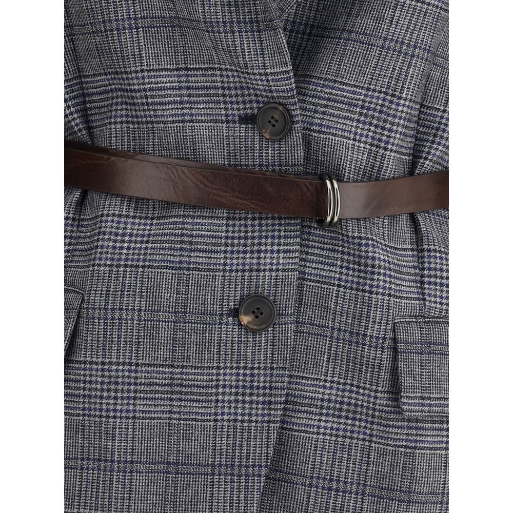 Blazer von Brunello Cucinelli mit Prince-of-Wales-Muster