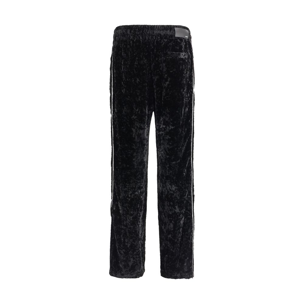 Pantaloni de trening Amiri din catifea
