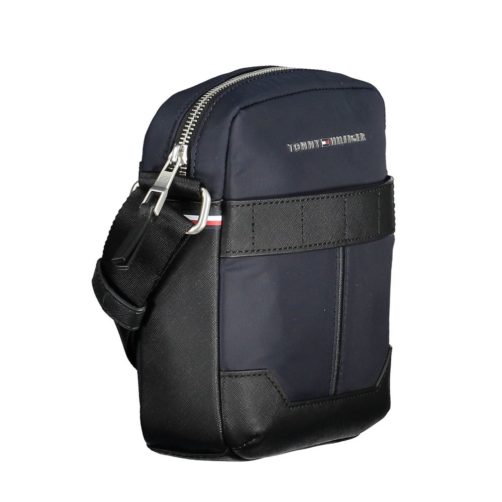 Tommy Hilfiger – Blaue Polyester-Umhängetasche für Herren