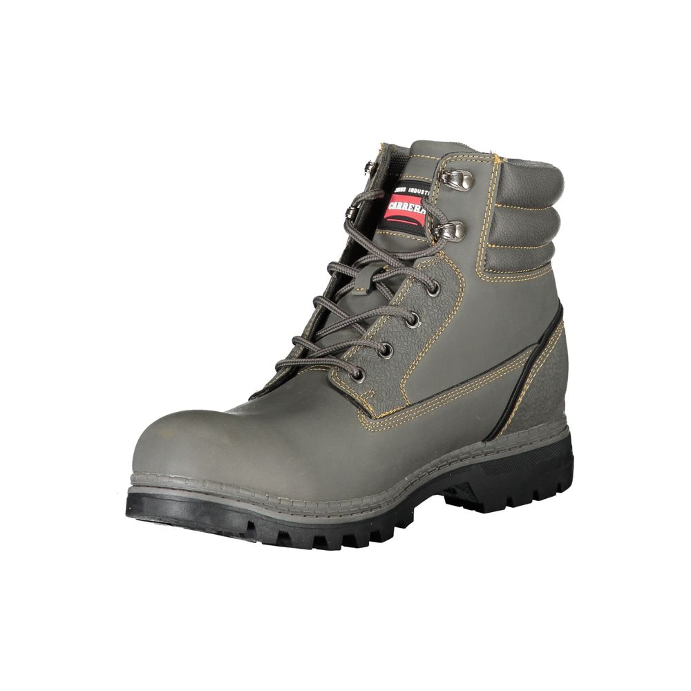 Carrera Brauner Polyester-Herrenstiefel