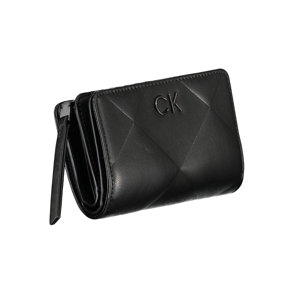 Portofel elegant cu fermoar și protecție RFID Calvin Klein