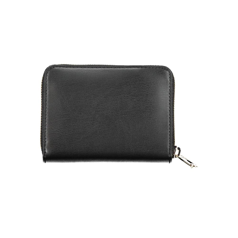 Tommy Hilfiger – Schwarze Polyethylen-Geldbörse für Damen
