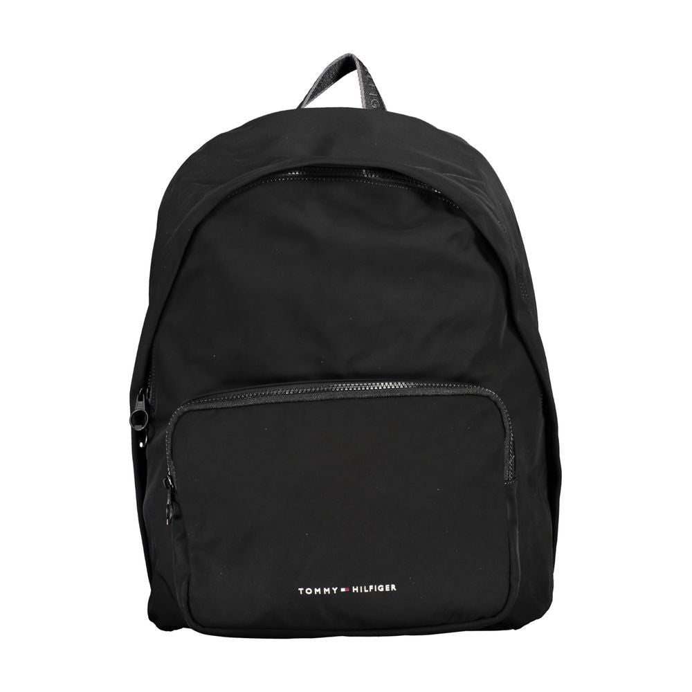 Tommy Hilfiger – Chic Urban – Schwarzer Rucksack mit Laptopfach
