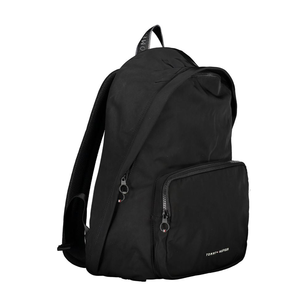 Tommy Hilfiger – Chic Urban – Schwarzer Rucksack mit Laptopfach