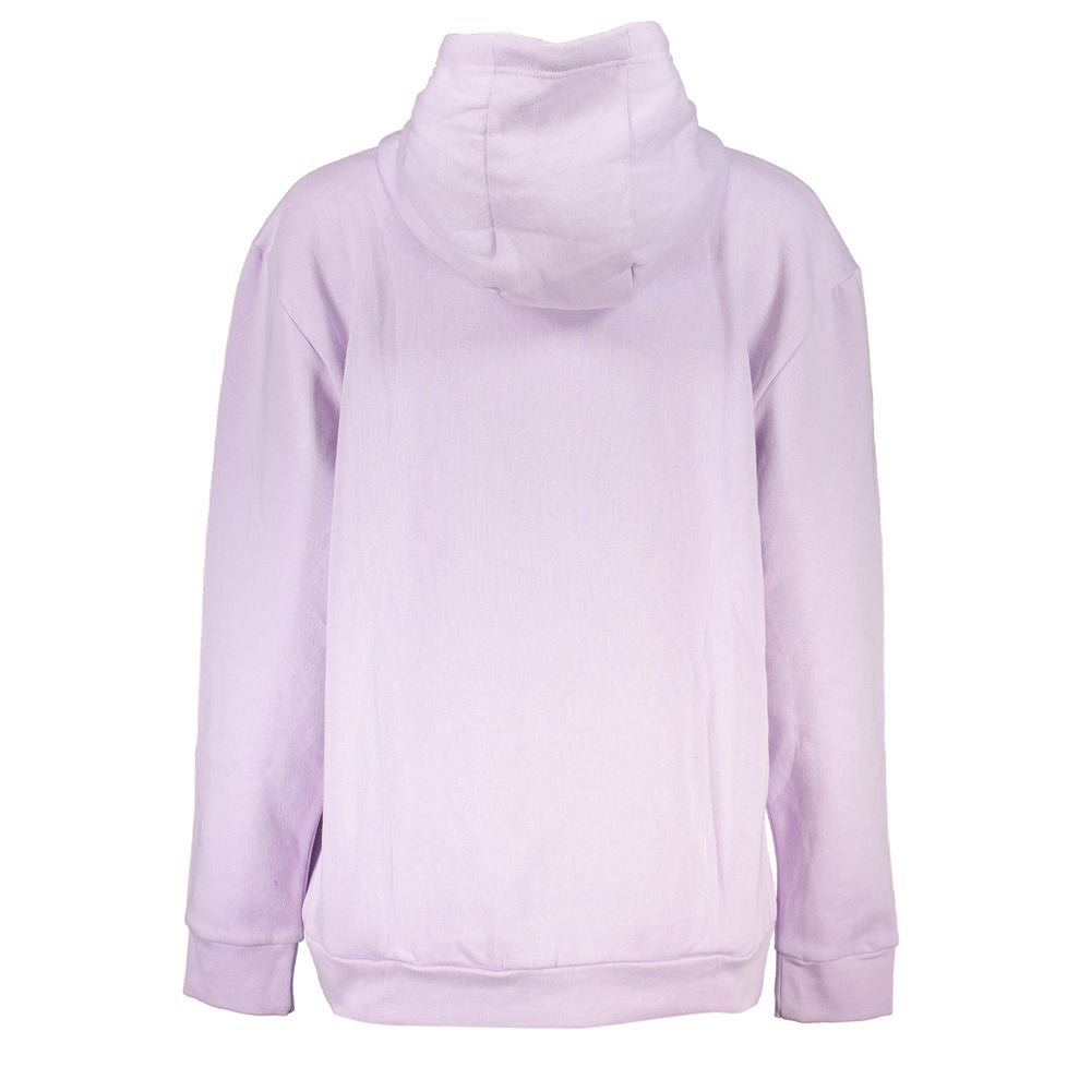Pulover Cavalli Class din bumbac violet