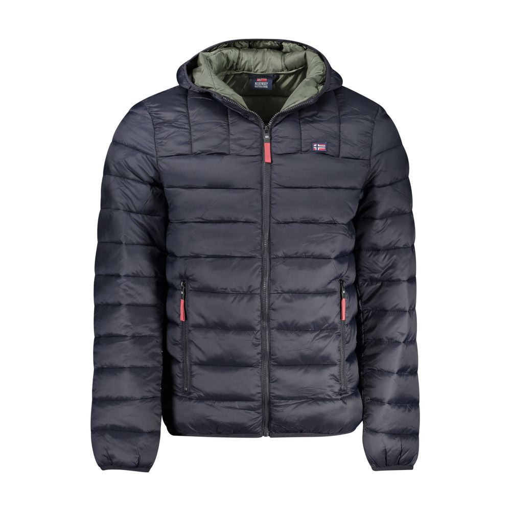 Norwegen 1963 Schwarze Polyamid-Herrenjacke