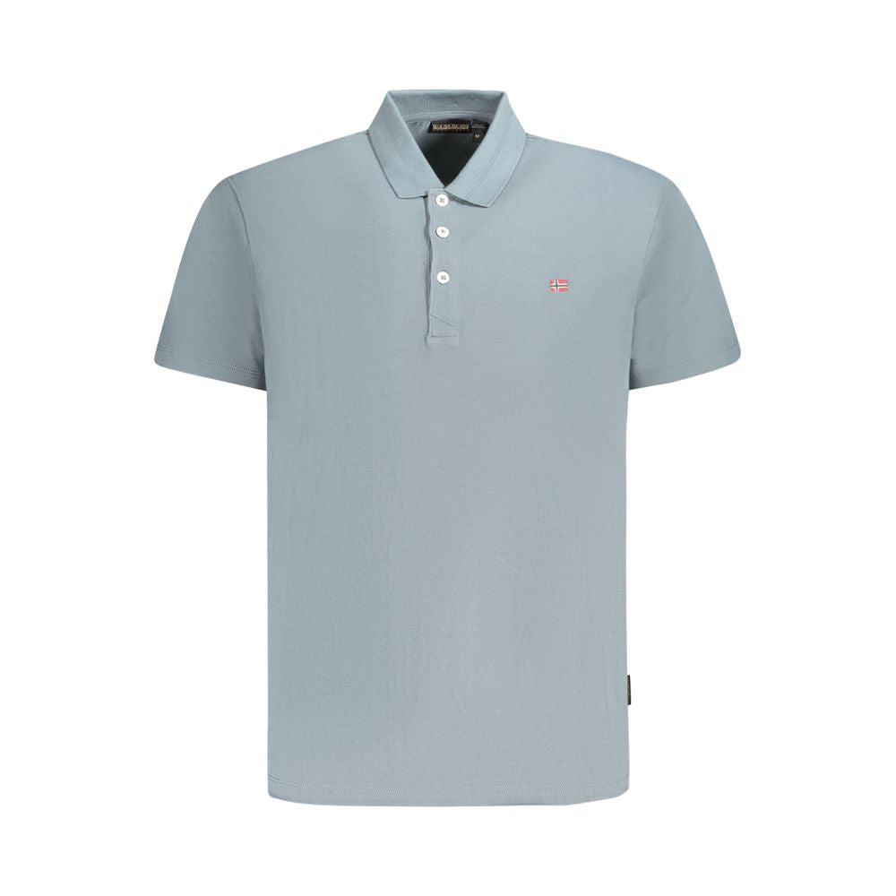 Napapijri Braunes Herren-Poloshirt aus Baumwolle