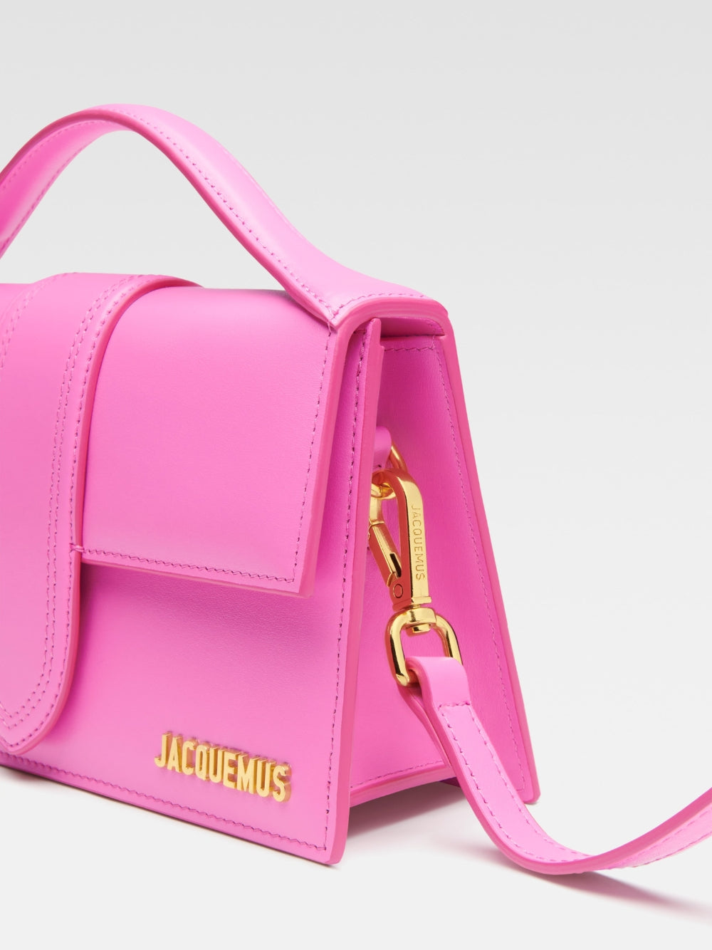 Geanta roz Jacquemus Le Grand Bambino